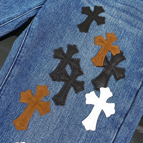 ブランドジーンズ角部分ディテール